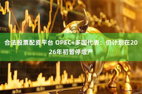 合法股票配资平台 OPEC+多国代表：仍计划在2026年初暂停增产